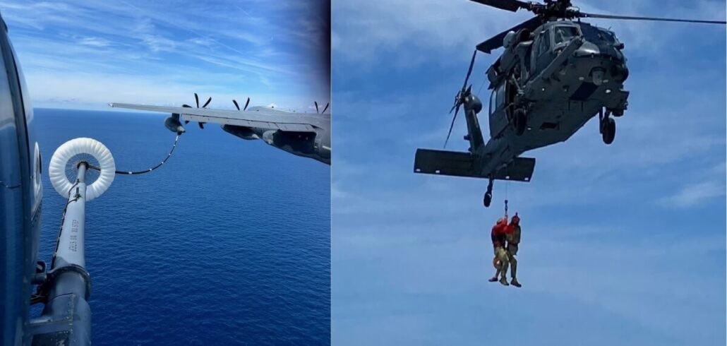 U.S. Air Force’s Dramatic Mid-Ocean Cruise Ship Rescue Mission