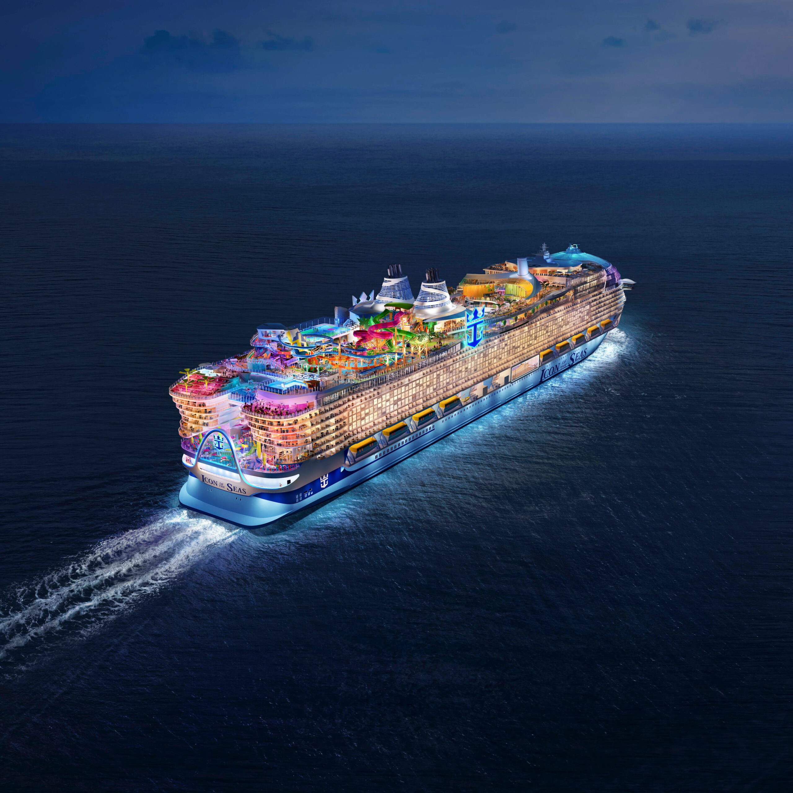 Check Out the World’s Largest Cruise Ship, Royal Caribbean’s Icon of the Seas